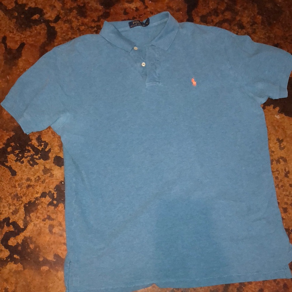 Blue Ralph Lauren polo